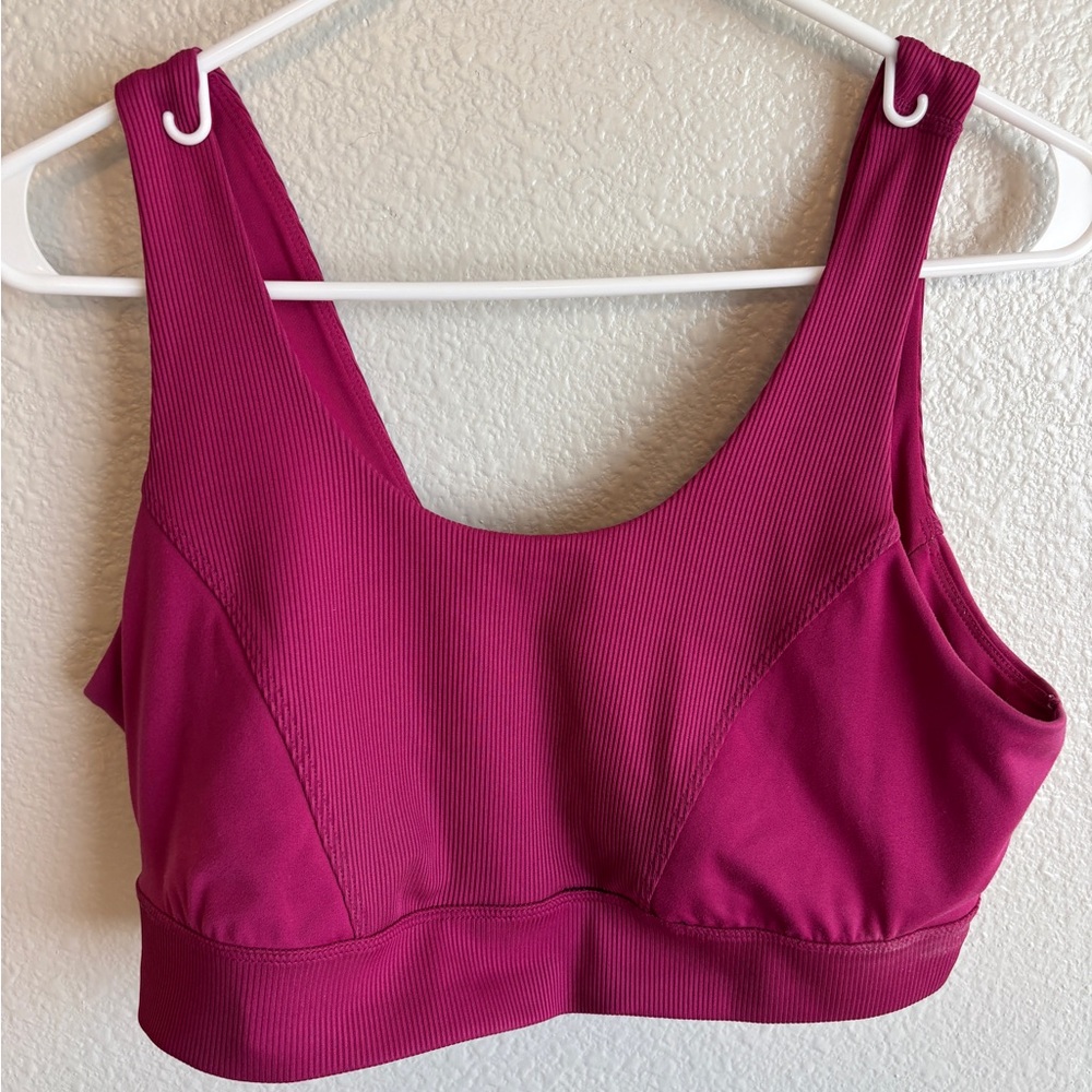 Women's Pink Sports Bra